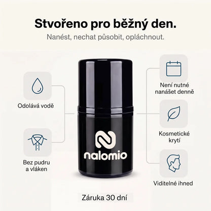 Krycí krém pro hustší vzhled vlasů – odolává vodě, bez pudru a vláken, záruka 30 dní